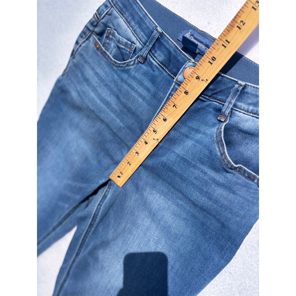 Democracy Ab solution High Rise Bootcut Jeans Medium Wash Blue Size 10 - Picture 10 of 13